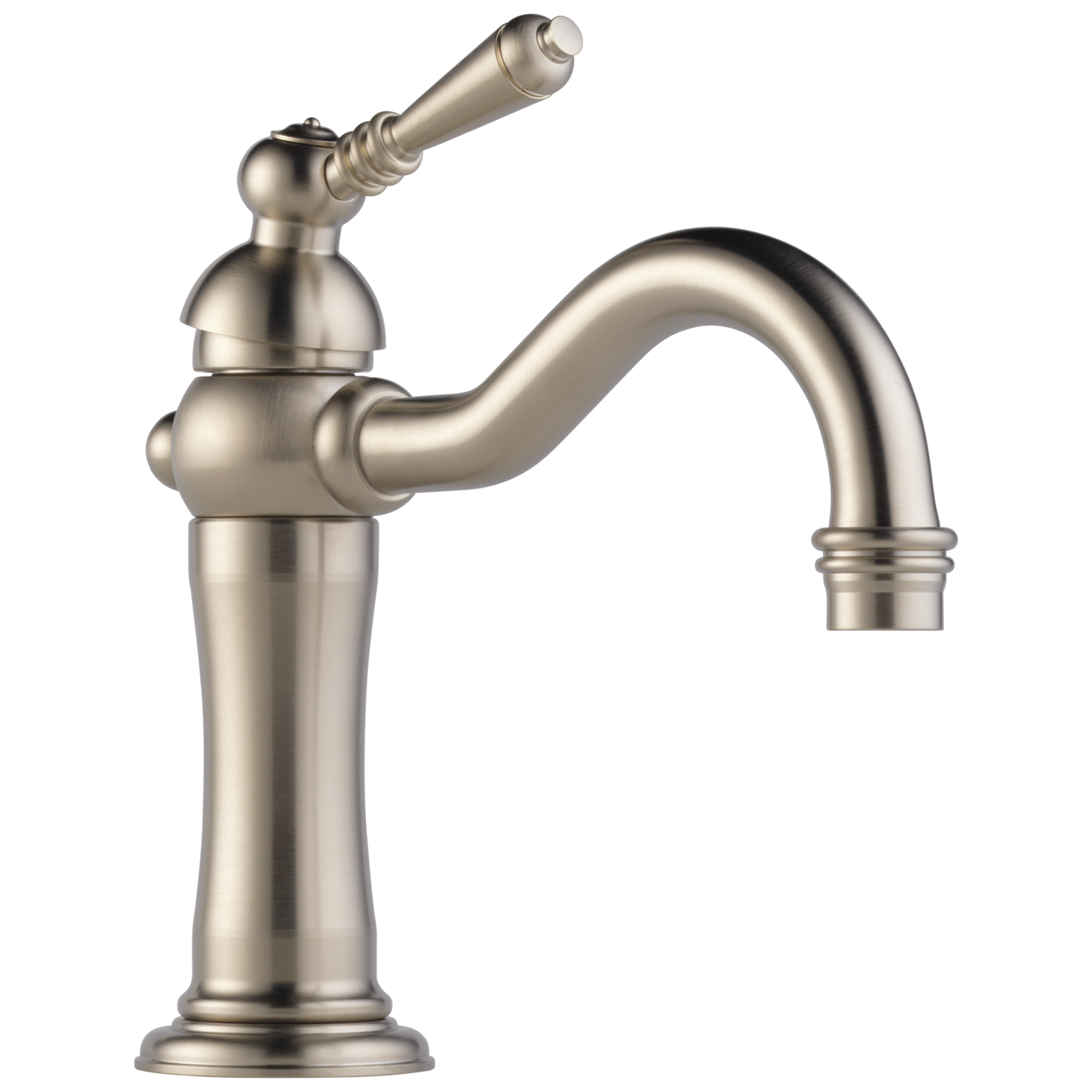 brushed nickel lavatory faucet