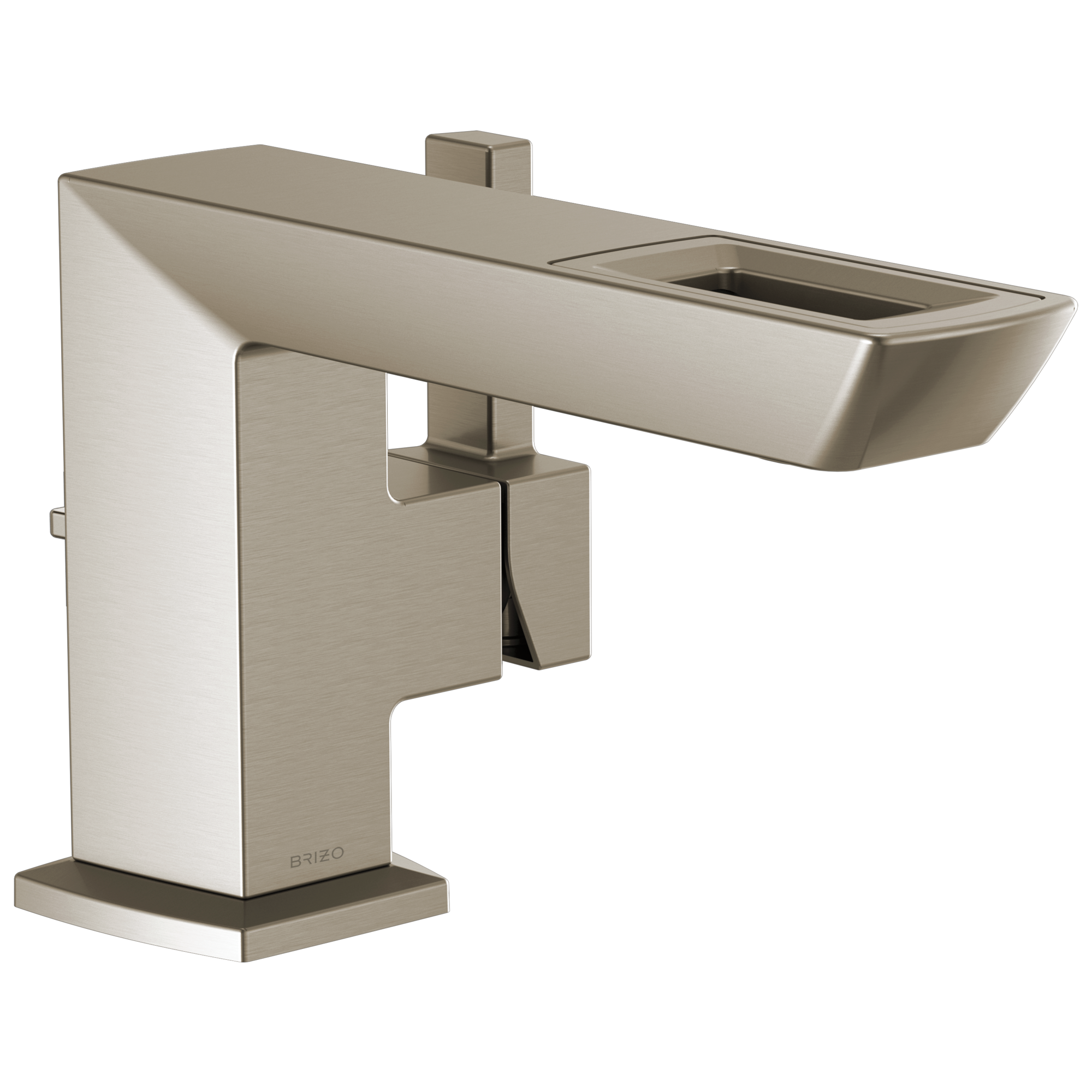 luxe nickel lavatory faucet