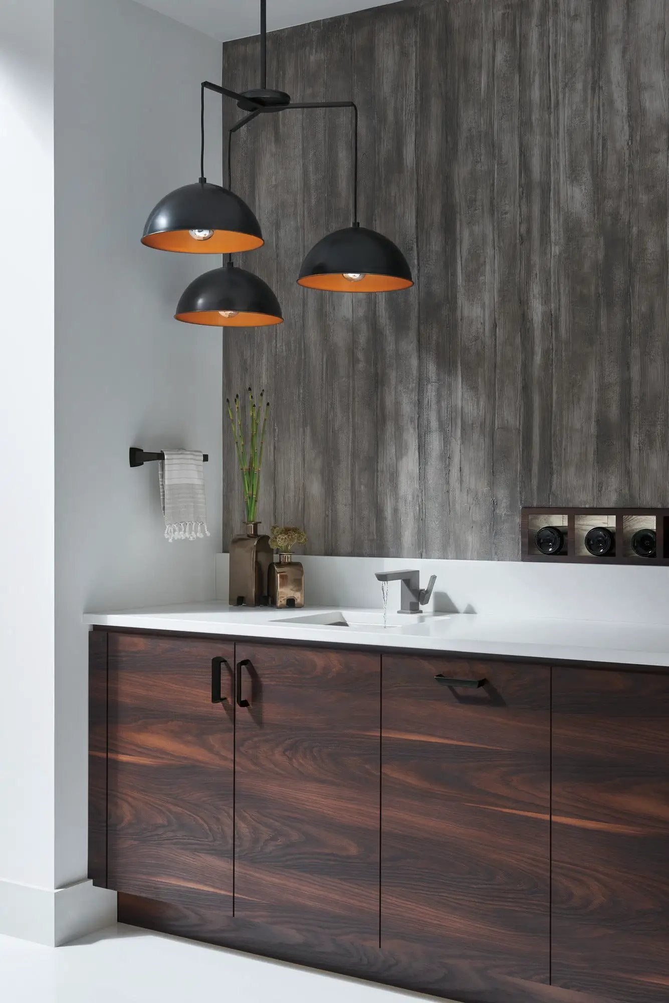 matte black towel bar