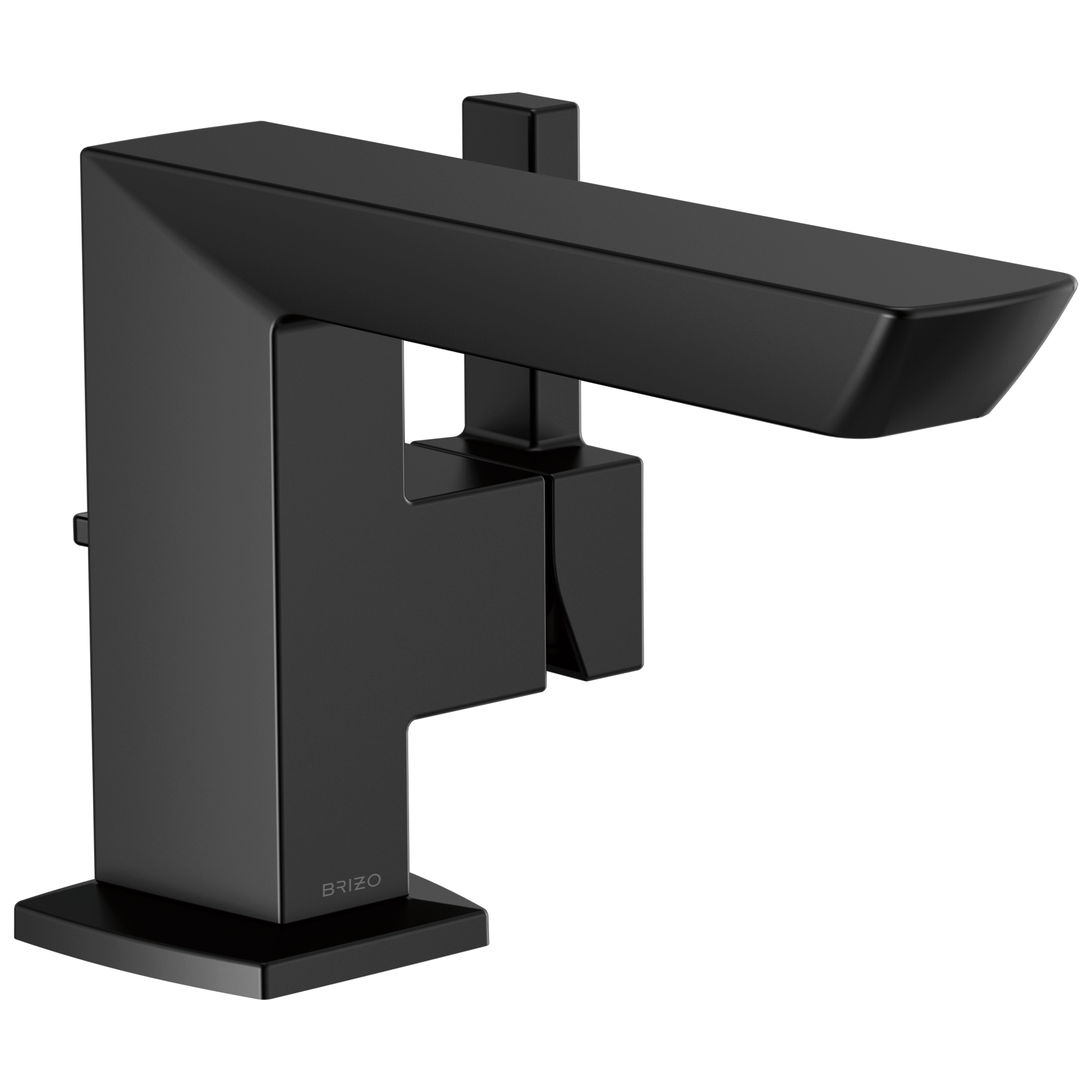 matte black lavatory faucet