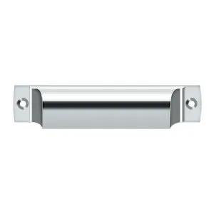 polished chrome shell pull
