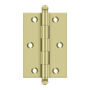 Deltana 3" x 2" Hinge with Ball Tips