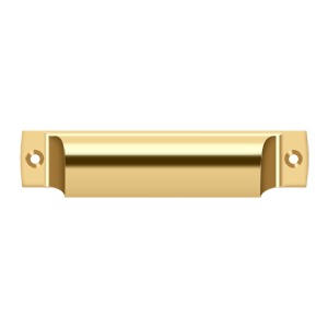 Deltana Rectangular Shell Pull 4"