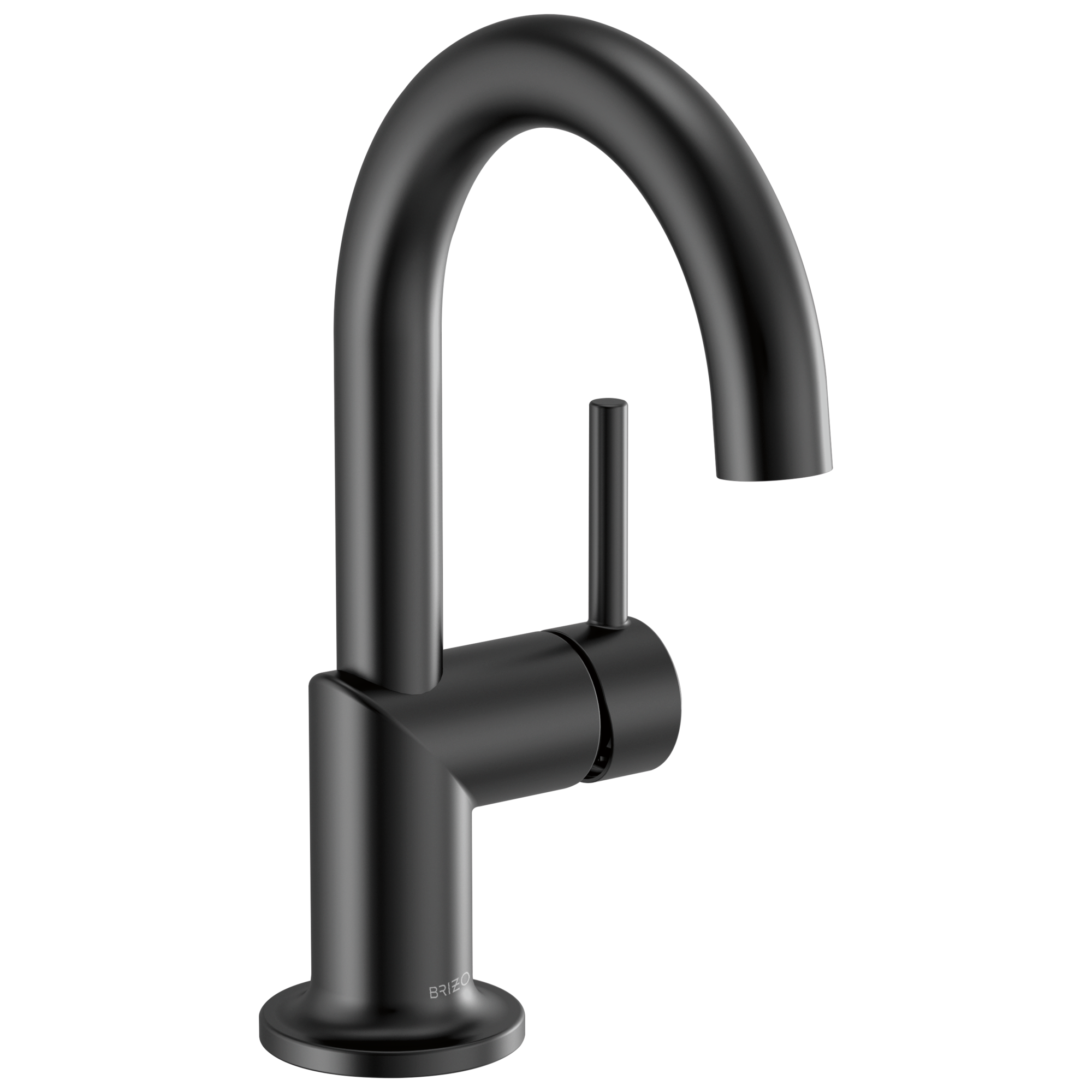 matte black lavatory faucet