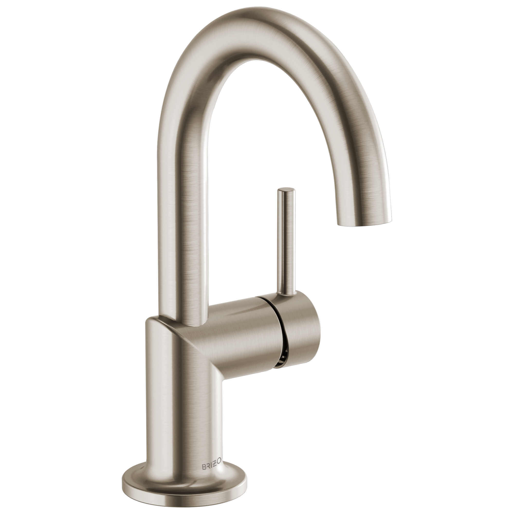 brushed nickel lavatory faucet