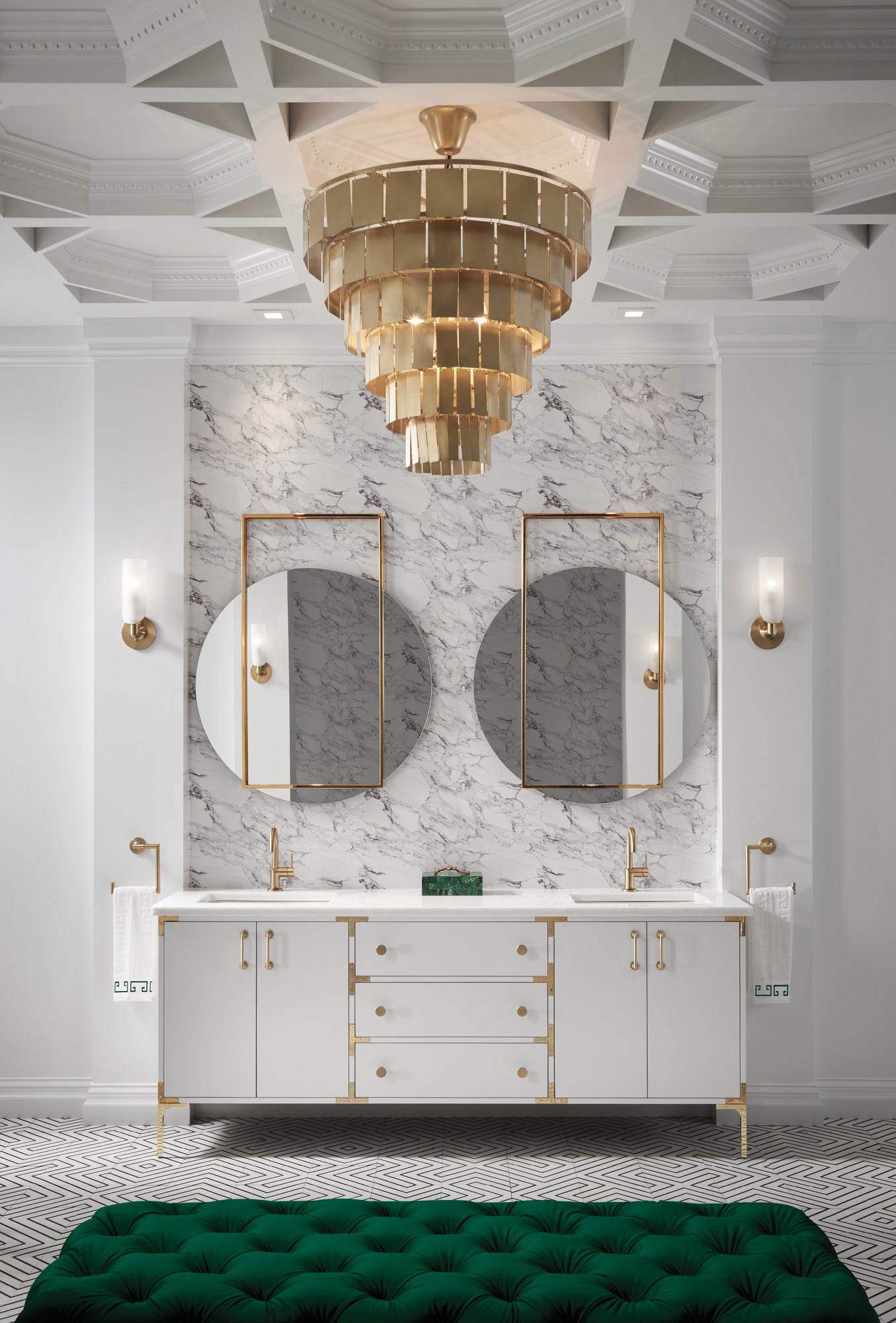 luxe gold lavatory faucet