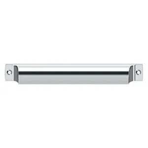 polished chrome shell pull