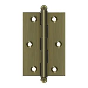 Deltana 3" x 2" Hinge with Ball Tips by Deltana