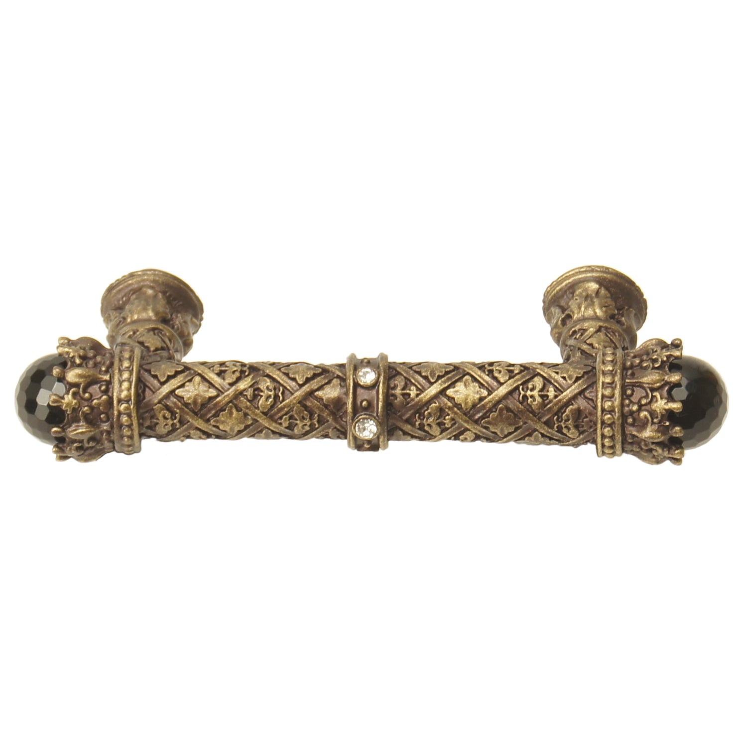 antique brass pull