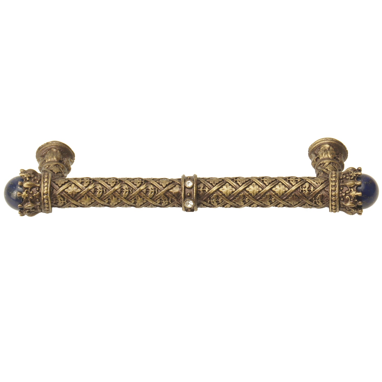 antique brass pull
