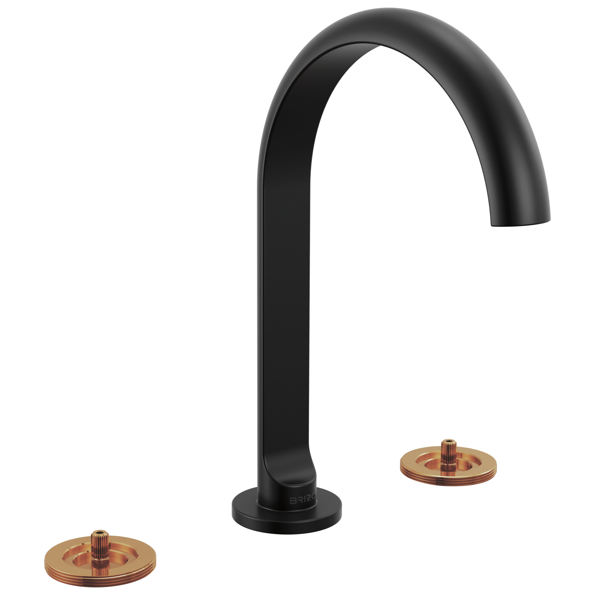 Brizo Roccesco Widespread Lavatory Faucet with Arc Spout - Less Handles