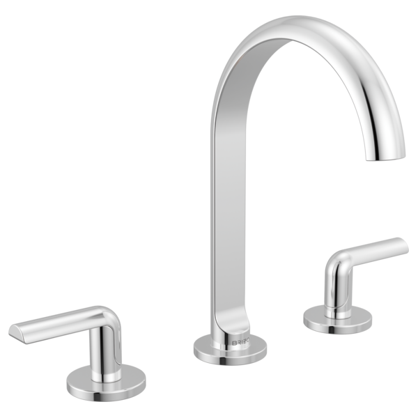 chrome bathroom faucet