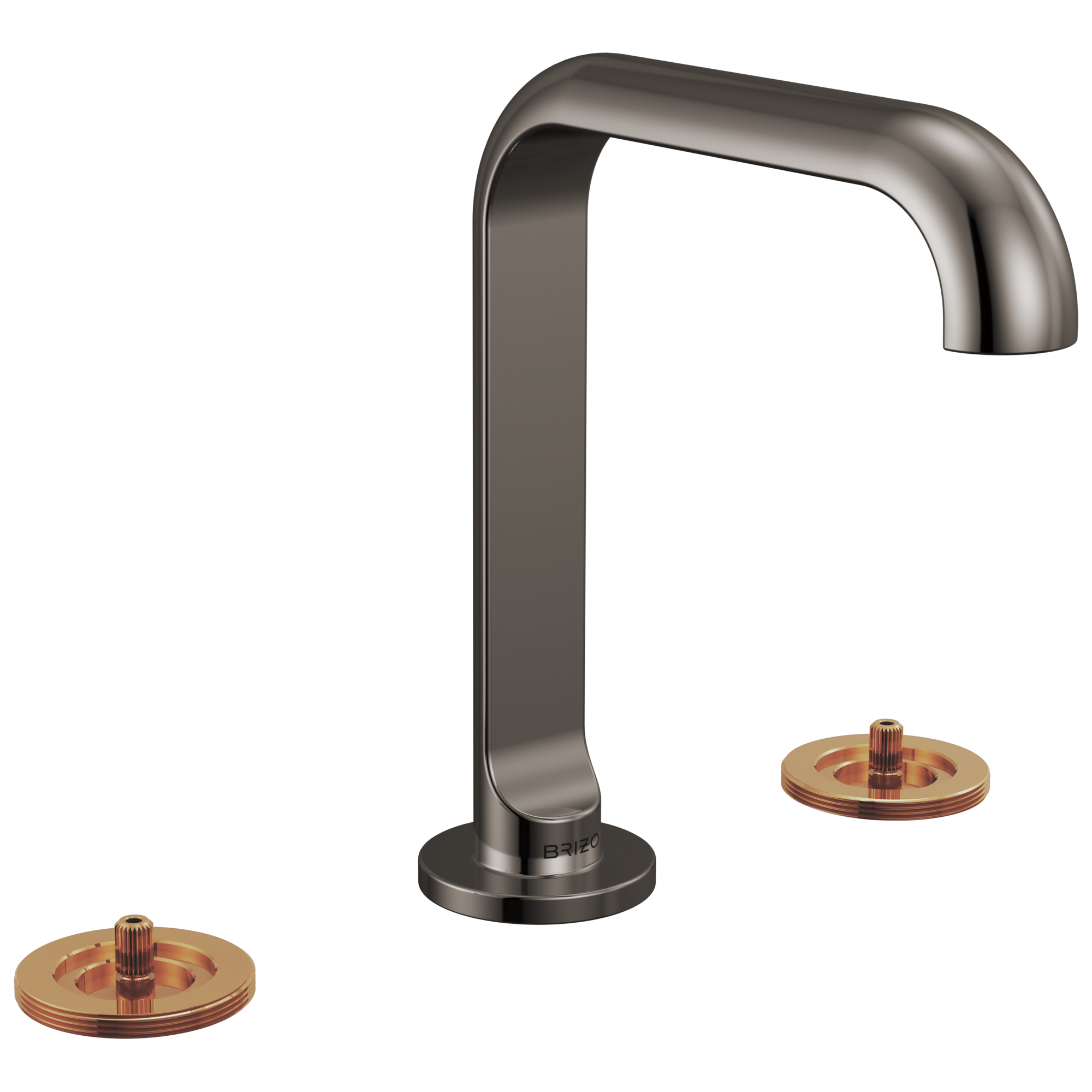 Brizo Roccesco Widespread Lavatory Faucet with Square Spout - Less Handles