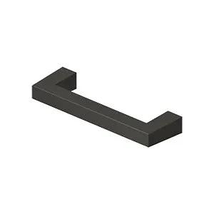 Deltana 3-1/2" Solid Brass Modern Square Bar Pull, HD by Deltana