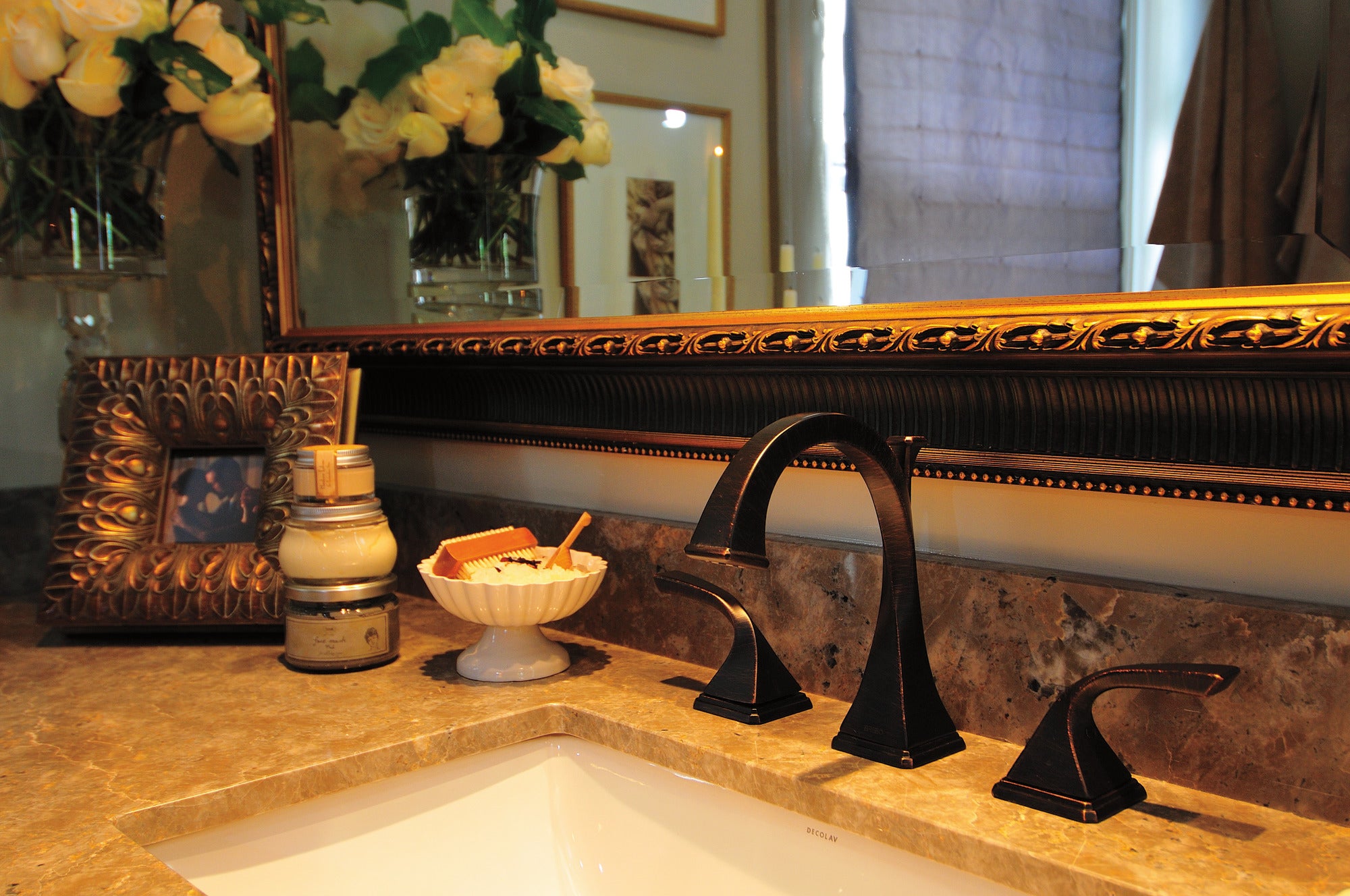 venetian bronze lavatory faucet