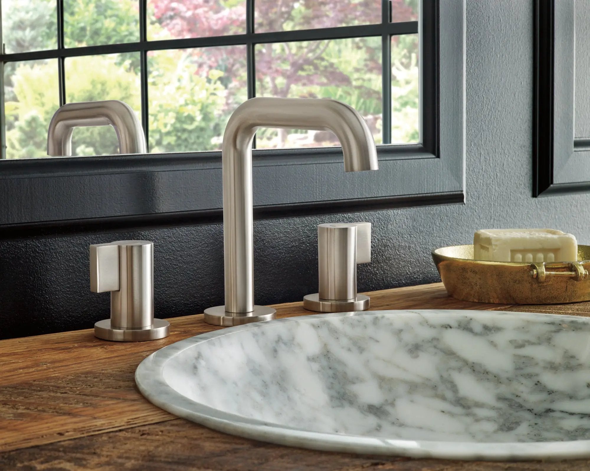 luxe nickel handle kit