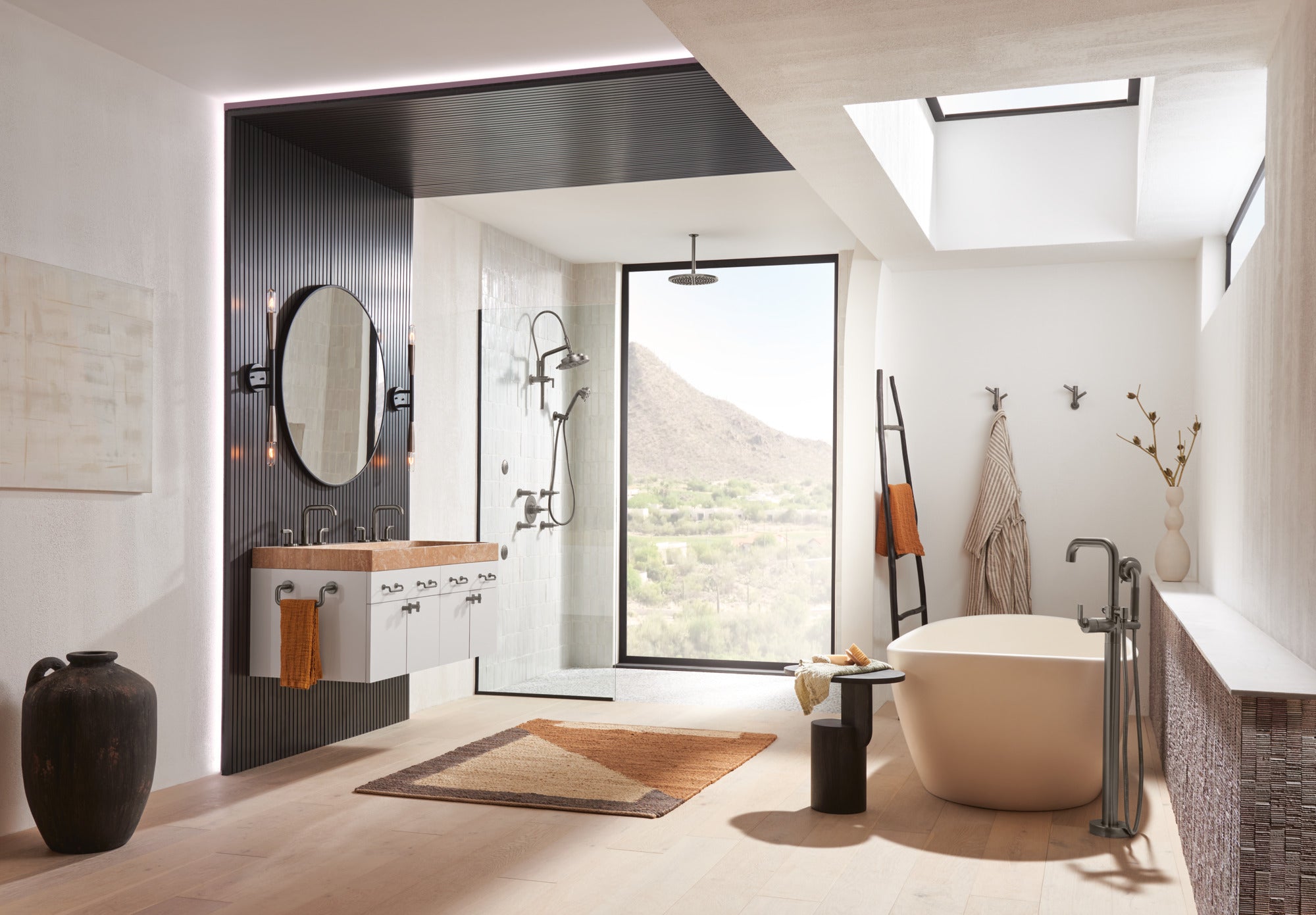 luxe steel lavatory faucet