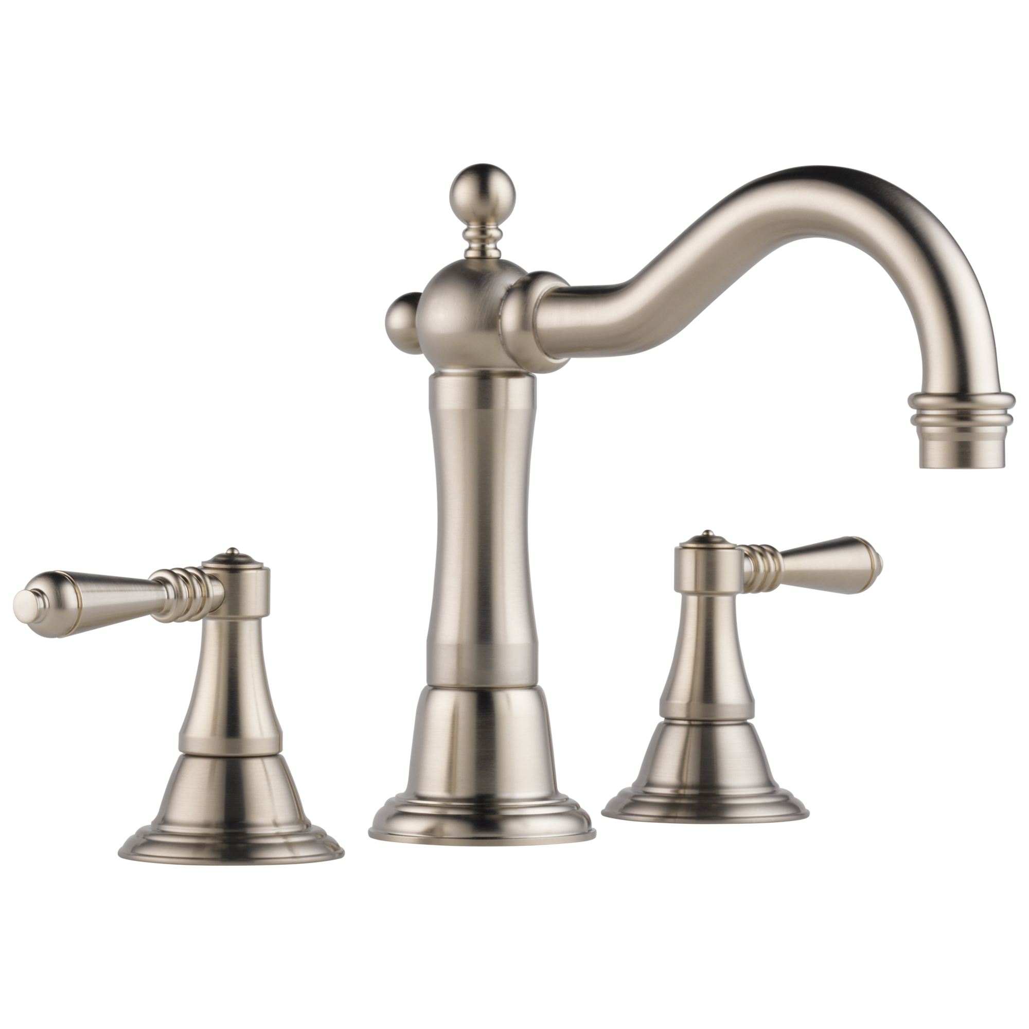 brushed nickel lavatory faucet