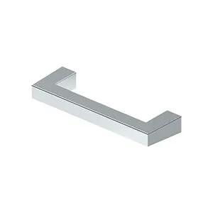 polished chrome bar pull