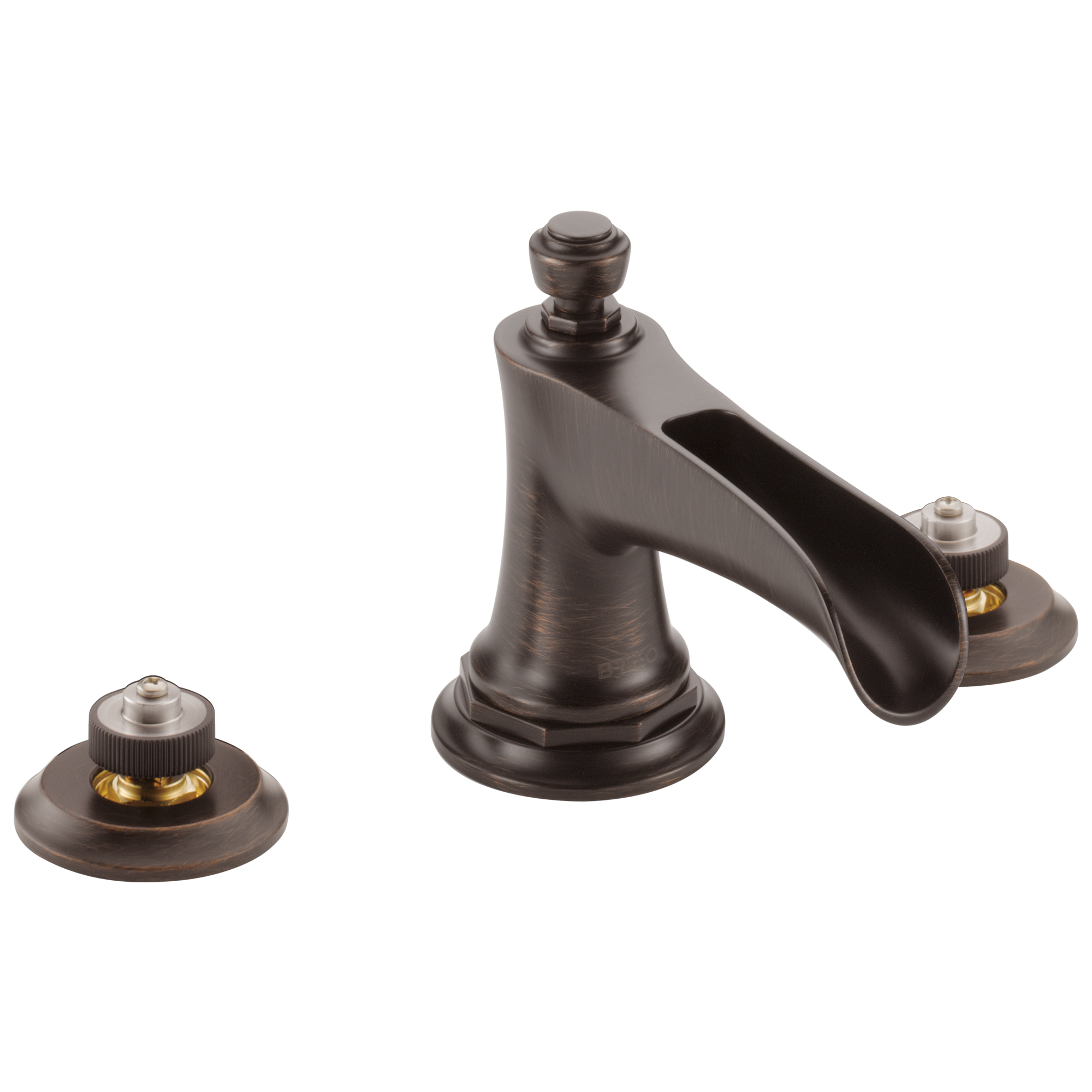 Brizo Rook Widespread Lavatory Faucet with Channel Spout - Less Handles 1.2 GPM