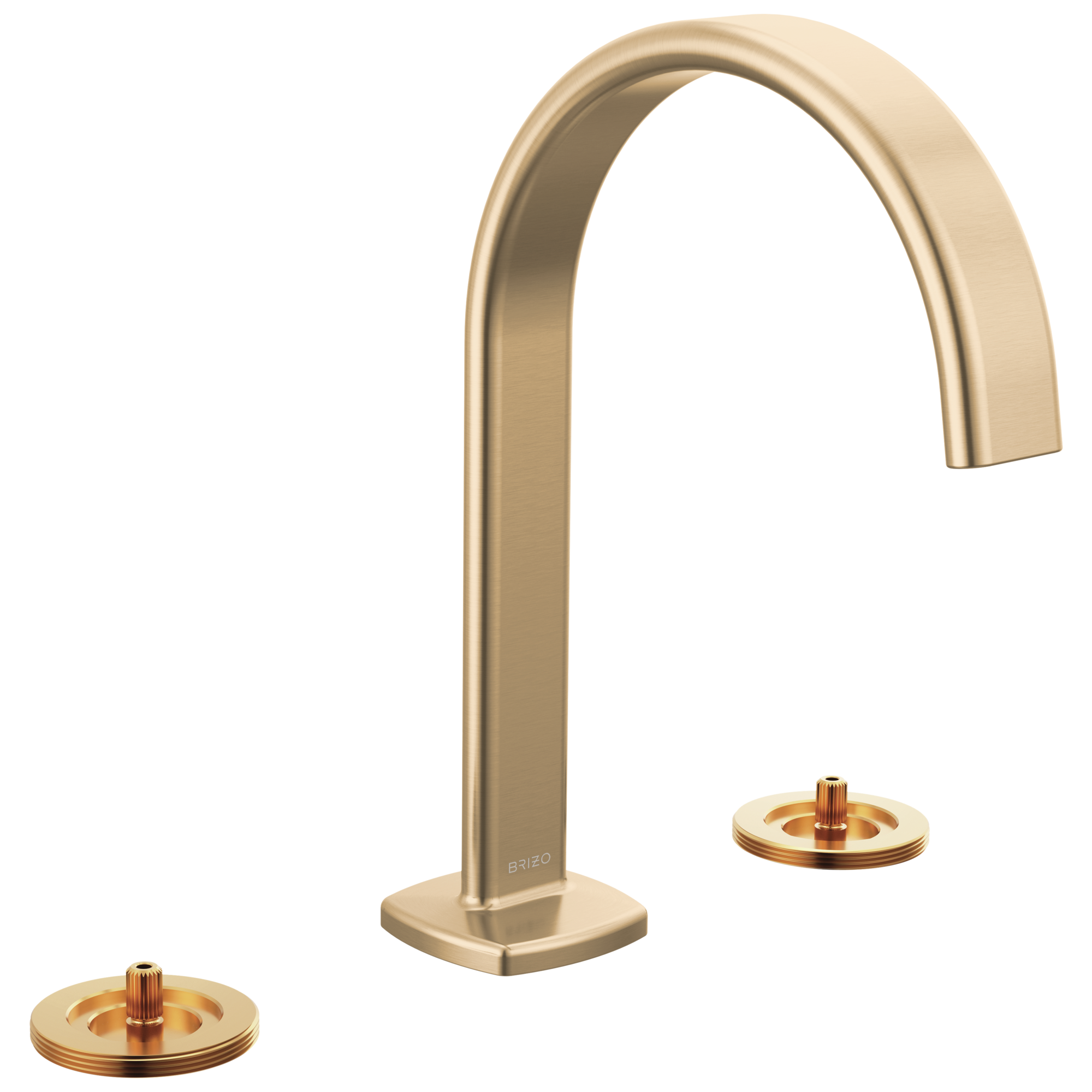 Brizo Allaria Widespread Lavatory Faucet with Arc Spout - Less Handles by Brizo
