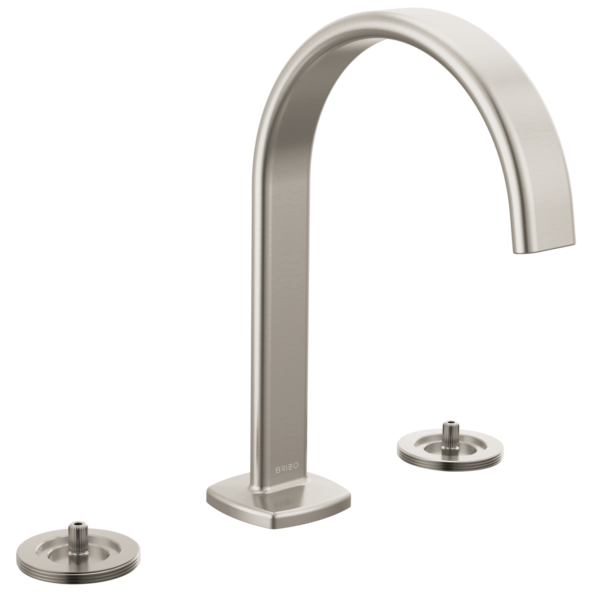 Brizo Allaria Widespread Lavatory Faucet with Arc Spout - Less Handles