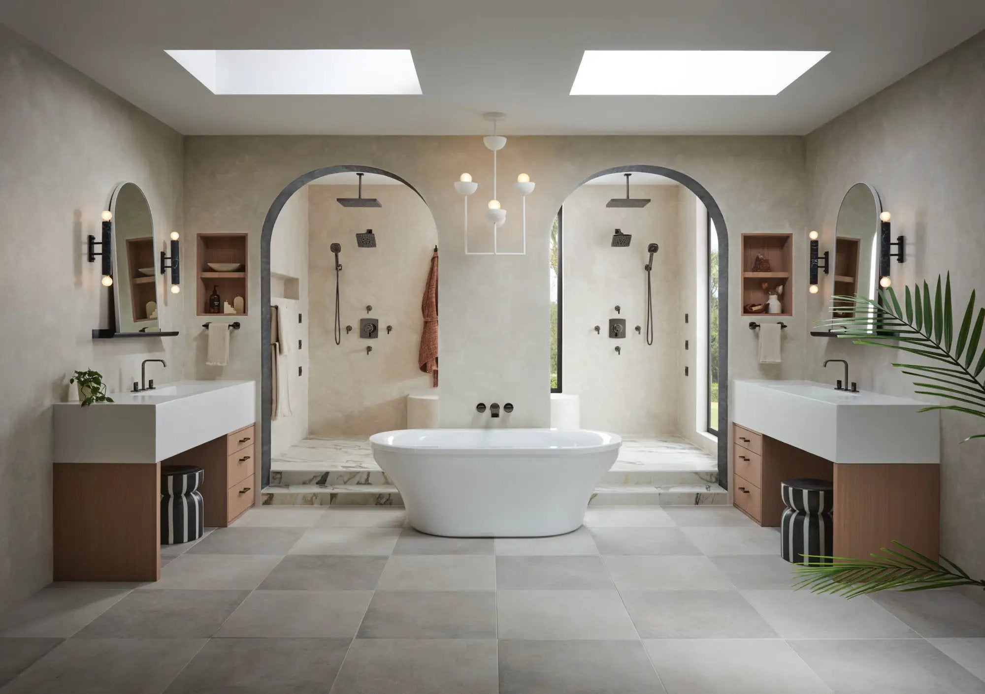 brilliance black onyx tub filler