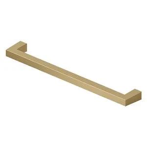 Deltana 8" Solid Brass Modern Square Bar Pull, HD by Deltana