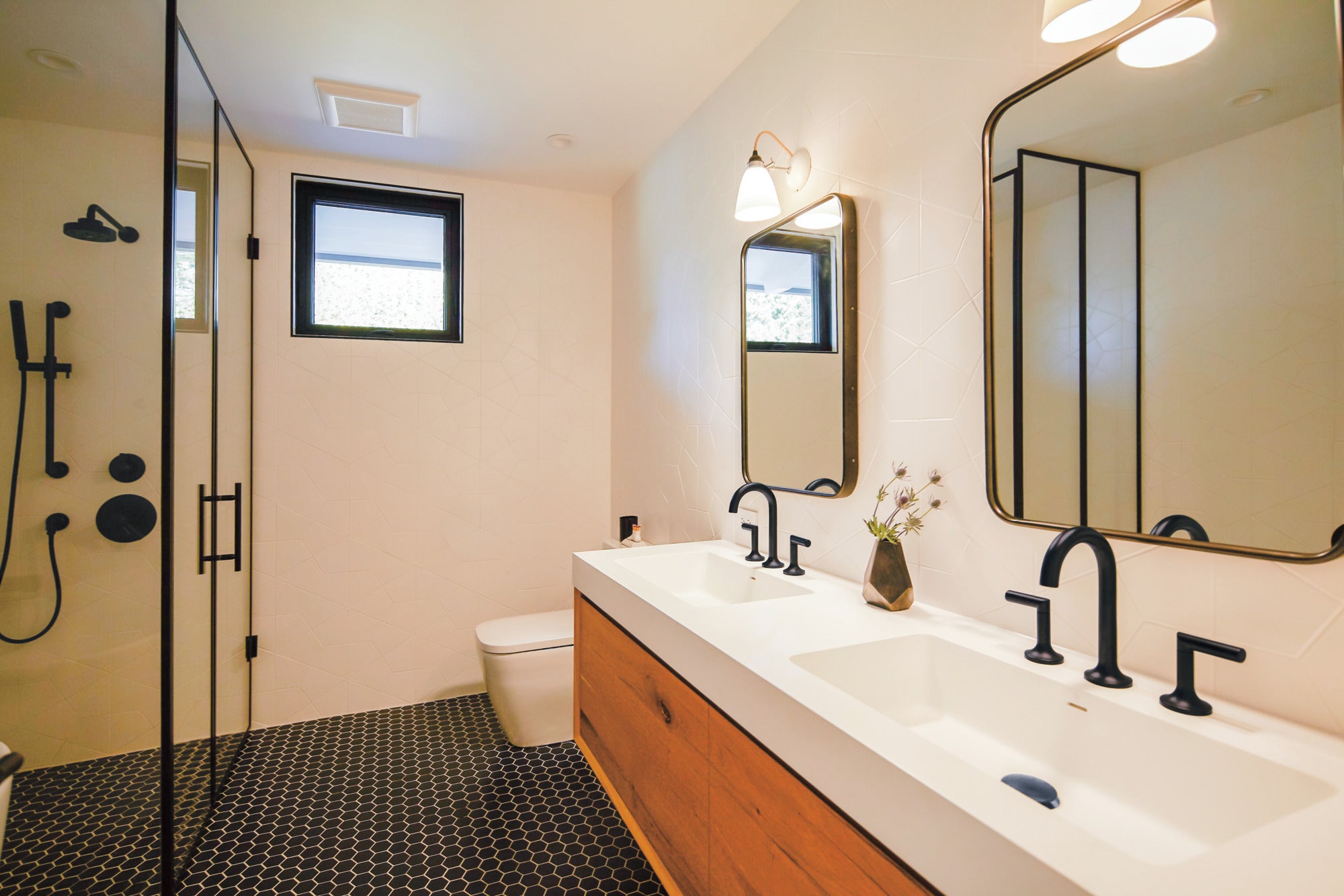 matte black diverter trim