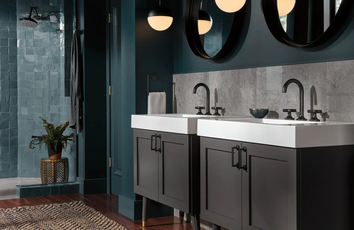 Brizo HX5373 Odin Widespread Lavatory Low Cross Handles