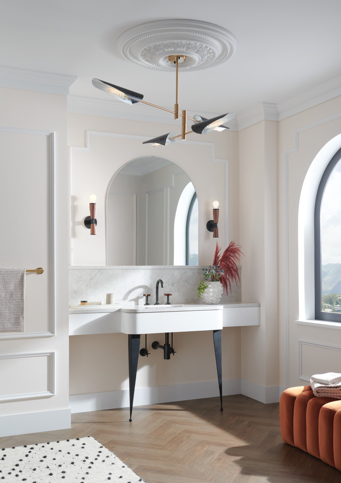 matte black supply line