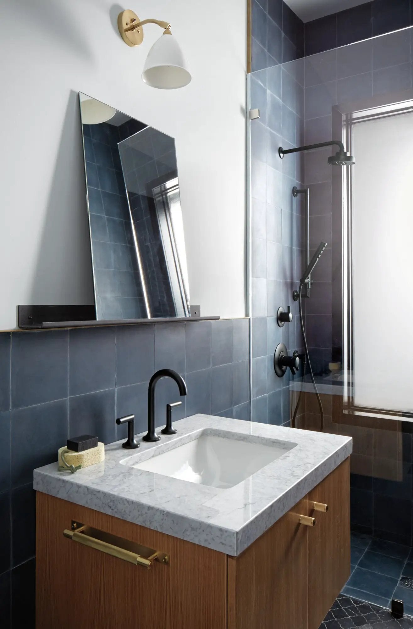 matte black thermostatic tub/shower