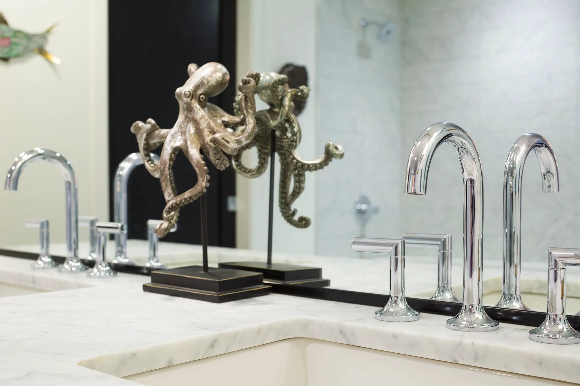 chrome shower