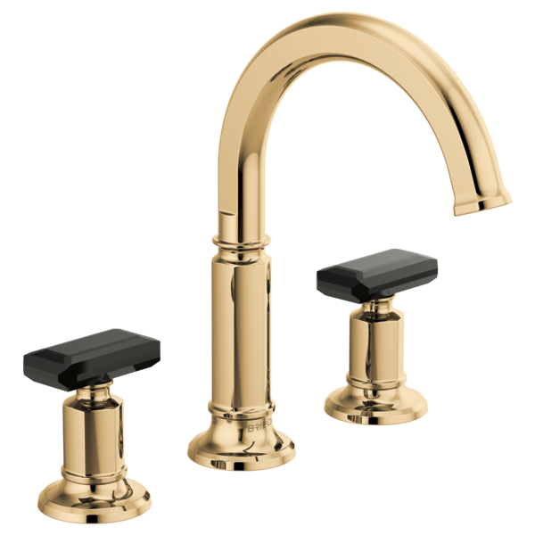 Brizo Invari Widespread Lavatory Faucet with Arc Spout - Less Handles 1.5 GPM by Brizo