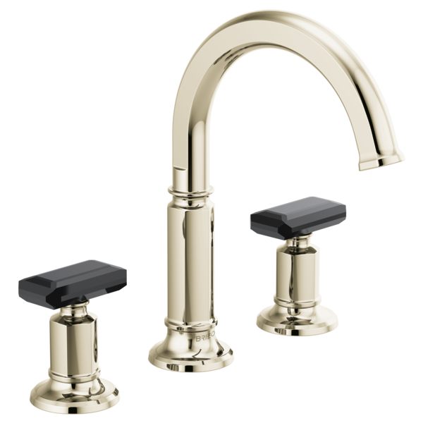 Brizo Invari Widespread Lavatory Faucet with Arc Spout - Less Handles 1.5 GPM by Brizo