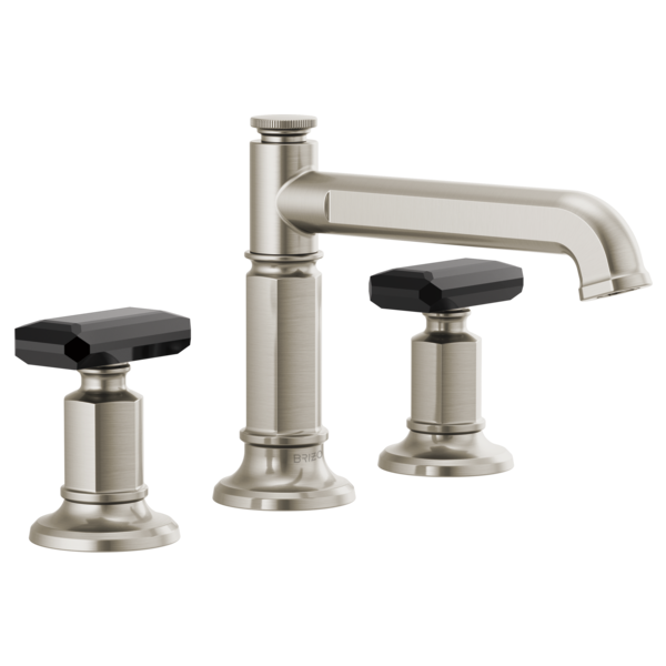 Brizo Invari Widespread Lavatory Faucet with Column Spout - Less Handles 1.5 GPM by Brizo
