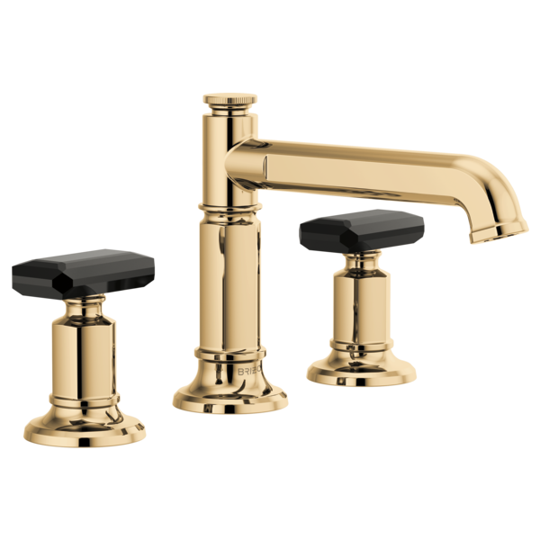 Brizo Invari Widespread Lavatory Faucet with Column Spout - Less Handles 1.5 GPM