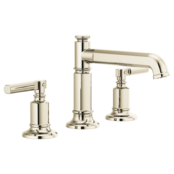 Brizo Invari Widespread Lavatory Faucet with Column Spout - Less Handles 1.5 GPM by Brizo