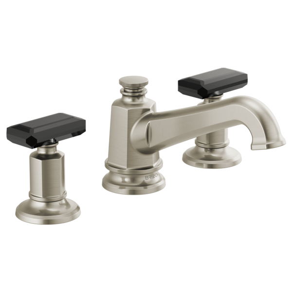 Brizo Invari Widespread Lavatory Faucet with Angled Spout - Less Handles 1.5 GPM by Brizo