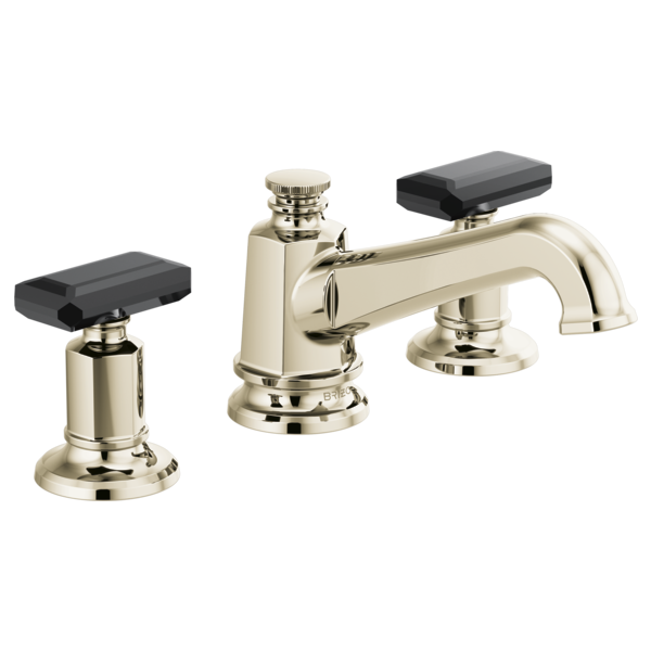 Brizo Invari Widespread Lavatory Faucet with Angled Spout - Less Handles 1.5 GPM by Brizo