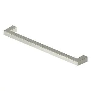 Deltana 8" Solid Brass Modern Square Bar Pull, HD by Deltana