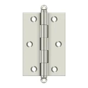 Deltana 3" x 2" Hinge with Ball Tips by Deltana