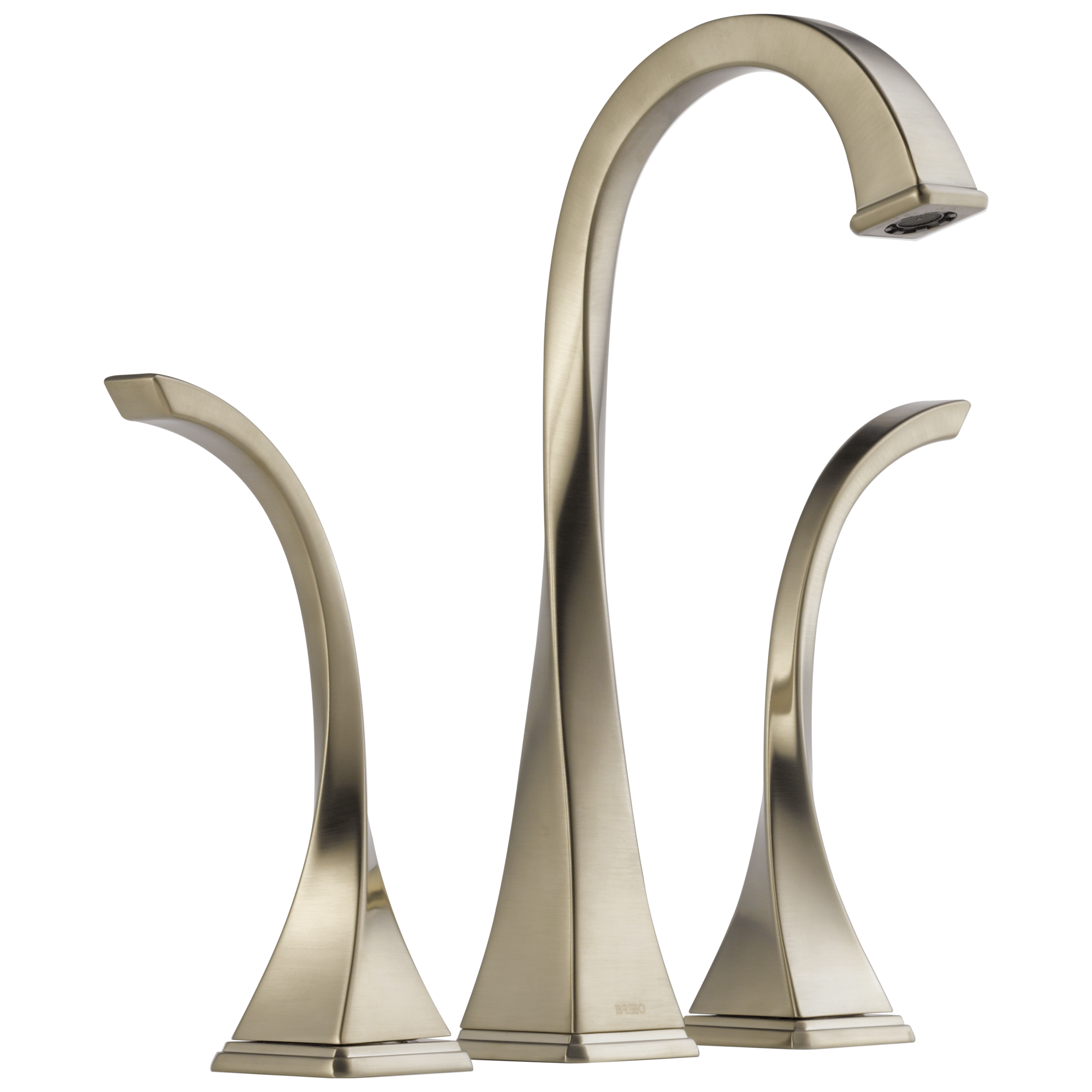 brushed nickel lavatory faucet