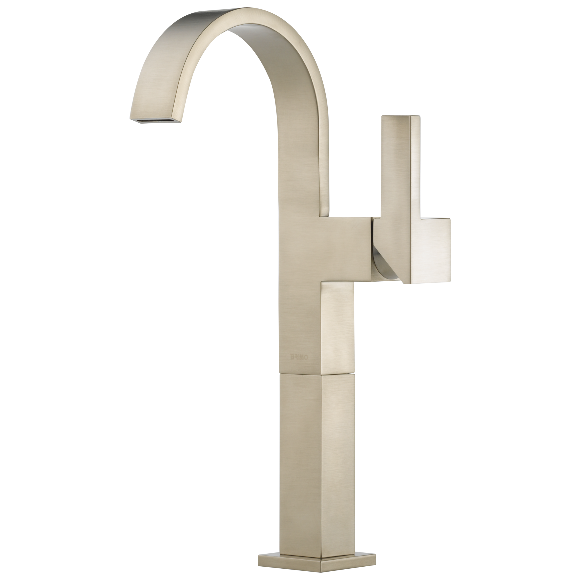 brushed nickel lavatory faucet