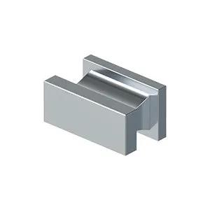 polished chrome knob
