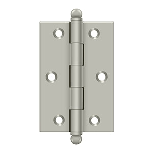 Deltana 3" x 2" Hinge with Ball Tips