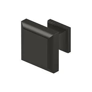 Deltana 1-3/16" x 1-3/16" Decorative Square Knob by Deltana
