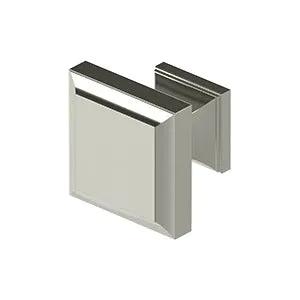 Deltana 1-3/16" x 1-3/16" Decorative Square Knob by Deltana