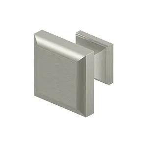 Deltana 1-3/16" x 1-3/16" Decorative Square Knob by Deltana