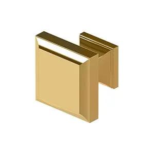 Deltana 1-3/16" x 1-3/16" Decorative Square Knob by Deltana